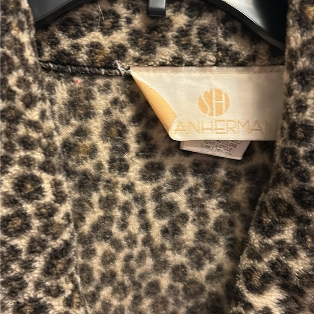 Leopard Print Women's Robe - Picture 4 of 5